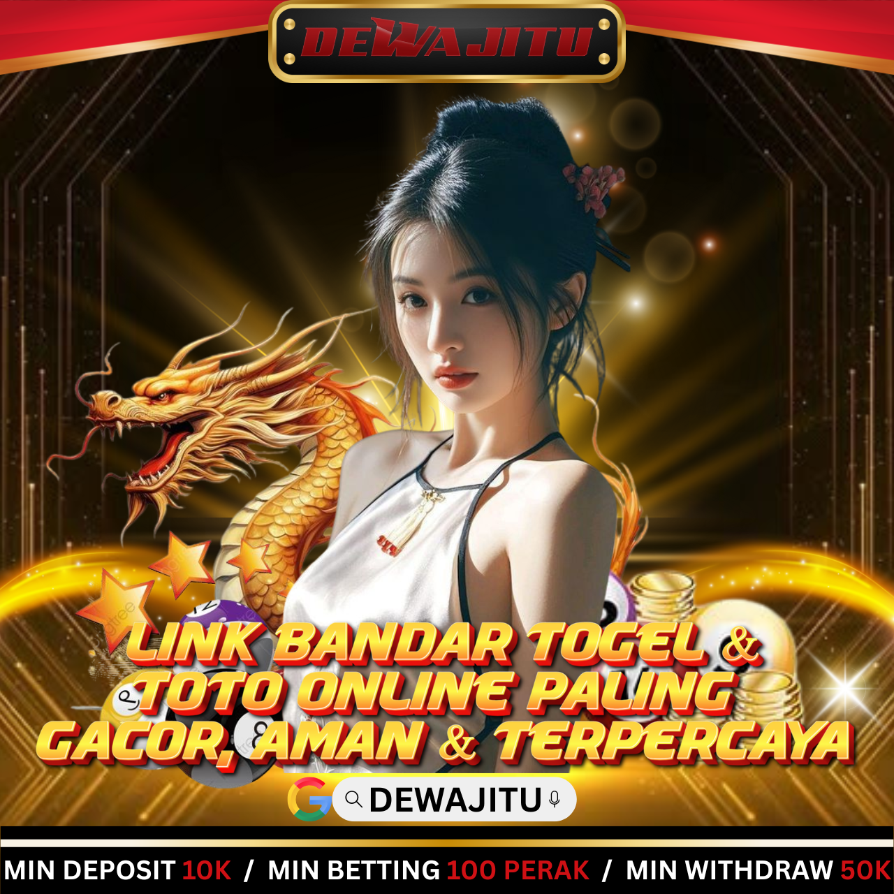 DEWAJITU | Link Bandar Togel & Toto Online Paling Gacor Aman & Terpercaya